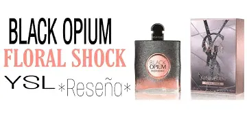 Perfume BLACK OPIUM FLORAL SHOCK - YVES SAINT LAURENT