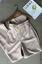 Женские боюки палаццо Yves Saint Laurent бежевого цвета